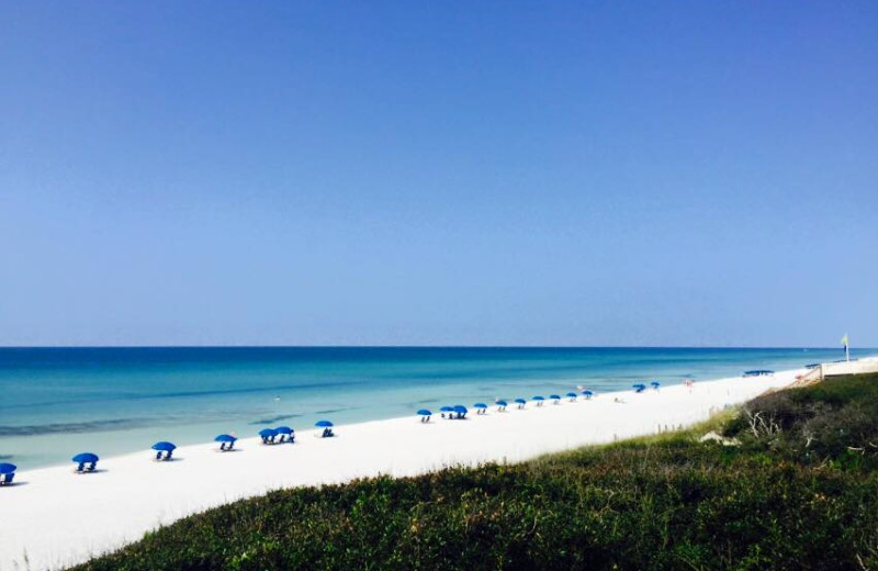 The beach at Dune Real Estate Company.