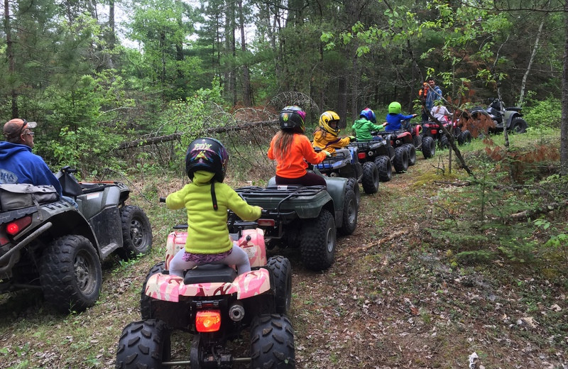 ATV at Black Lantern Resort and Retreat.