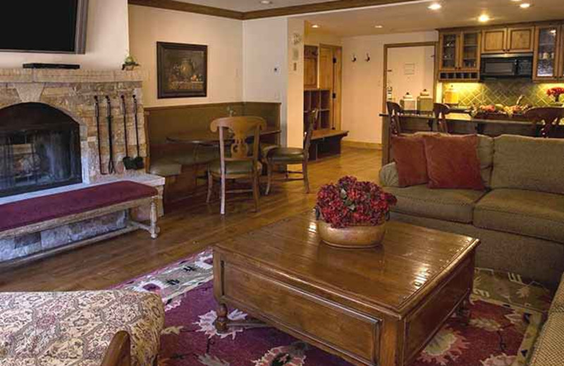 Guest room at Lodge Tower.