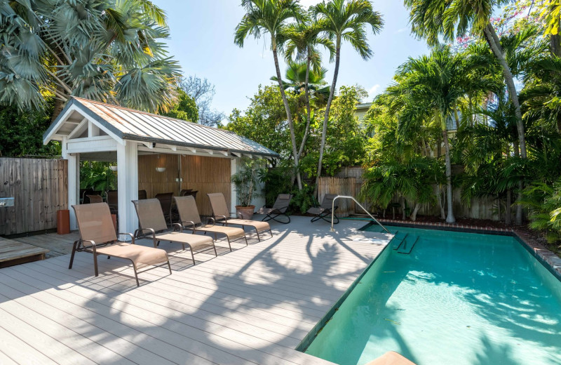 Rental pool at Preferred Properties Key West.