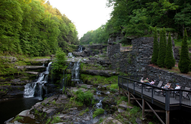 Deck View at Ledges Hotel