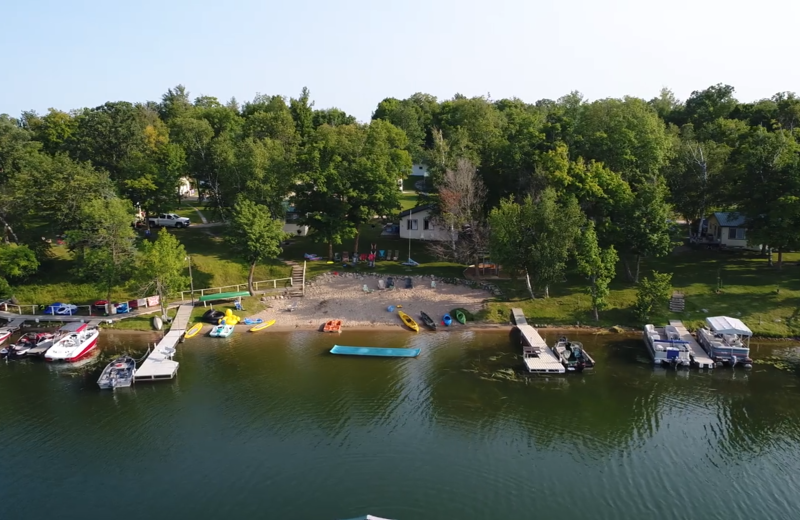 Exterior view of Northern Lights Resort.
