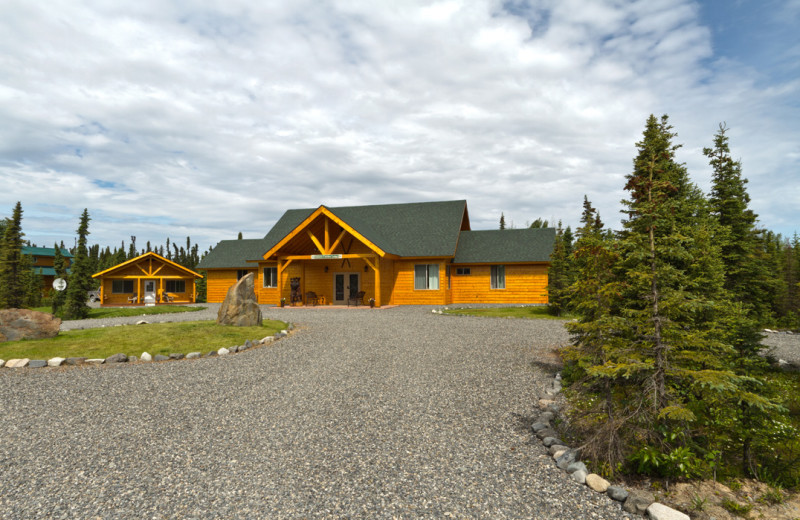 Exterior view of Salmon Catcher Lodge.