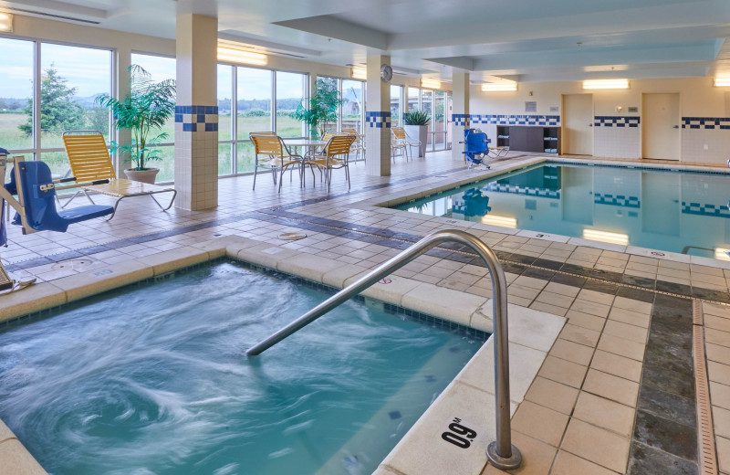 Indoor pool at Fairfield Inn 