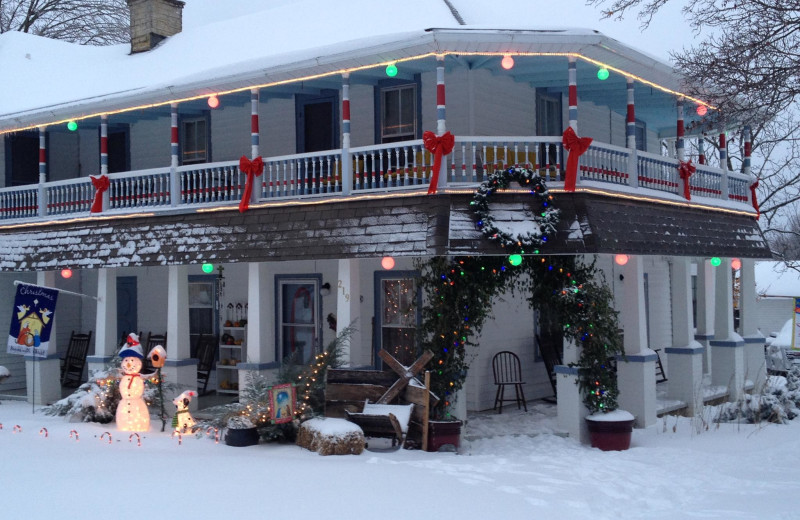 Winter at Ozark Country Inn.