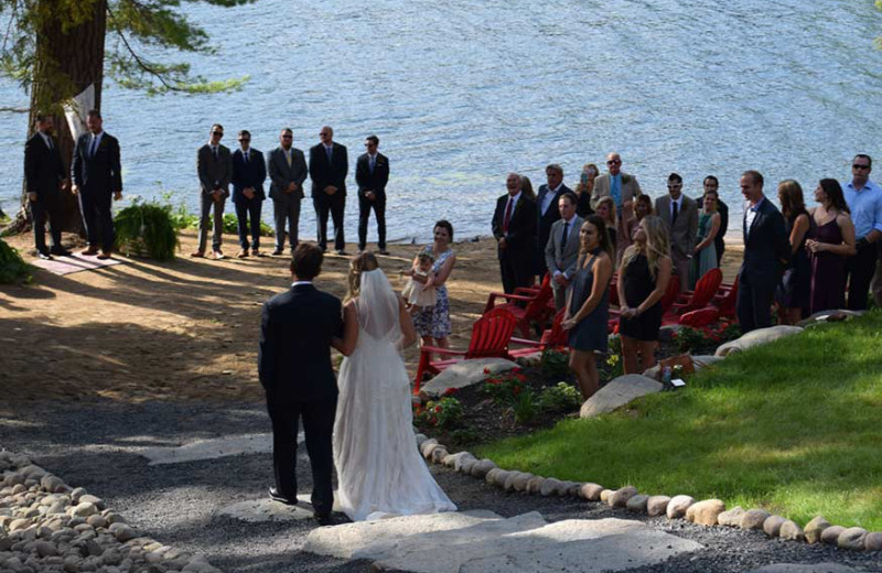 Weddings at White Lake Lodges.