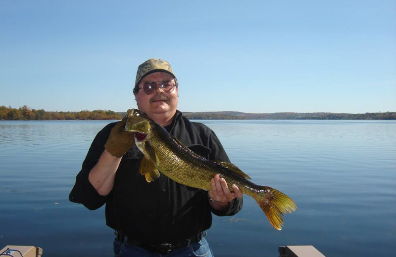 Fishing at Anglers Retreat.