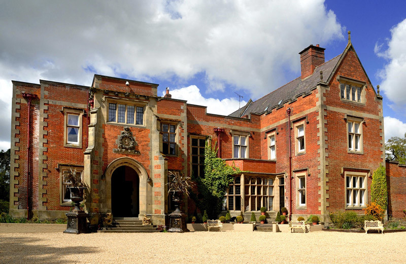 Exterior view of Otterburn Hall Hotel.