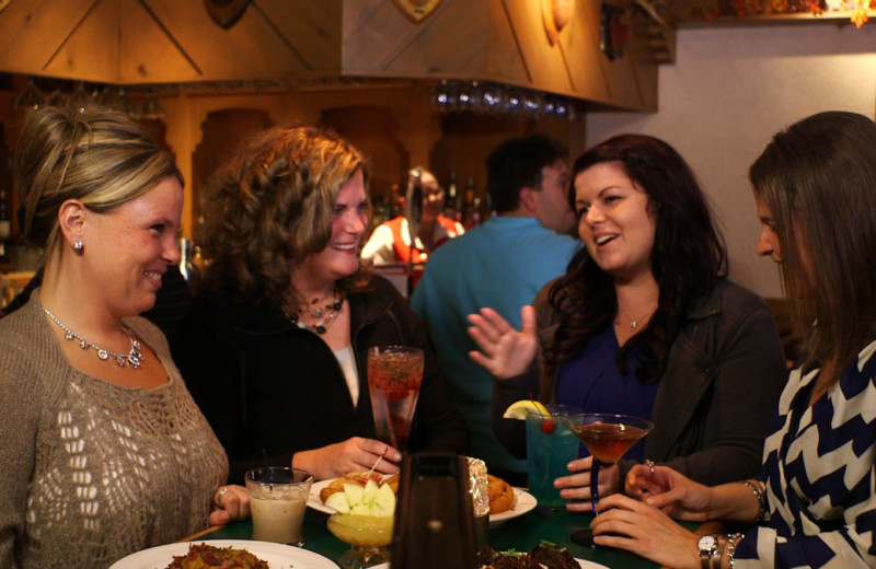 Dining at Bavarian Inn of Frankenmuth.