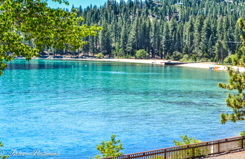 Lake view at Meeks Bay Resort 