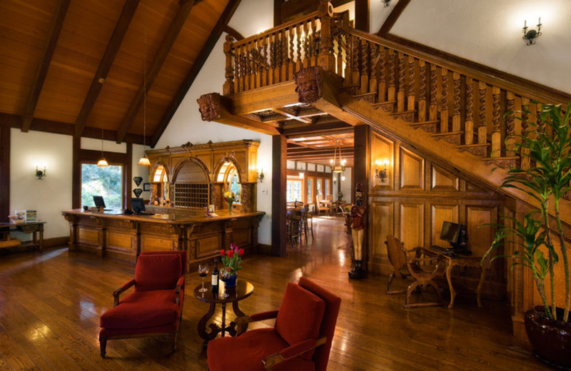 Lobby view at Harvest Inn by Charlie Palmer.
