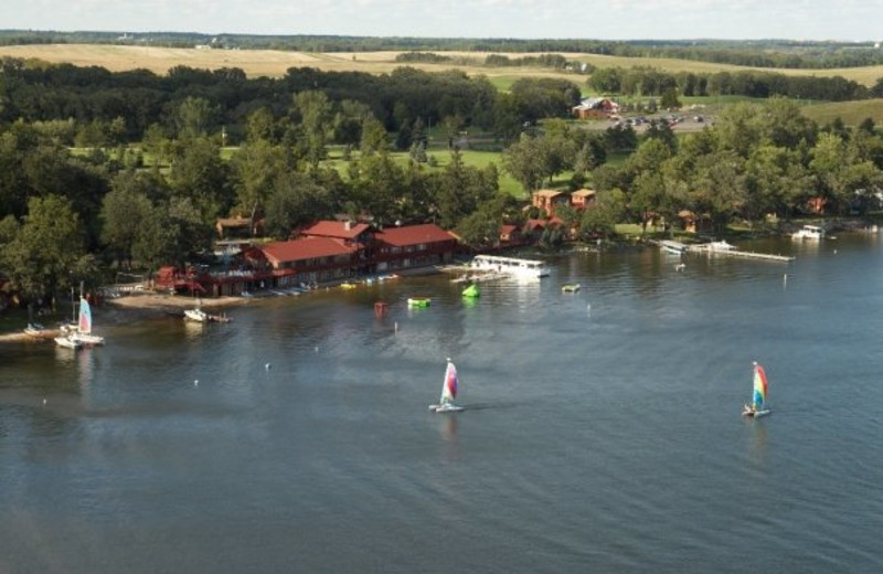 Arial view at Fair Hills Resort.