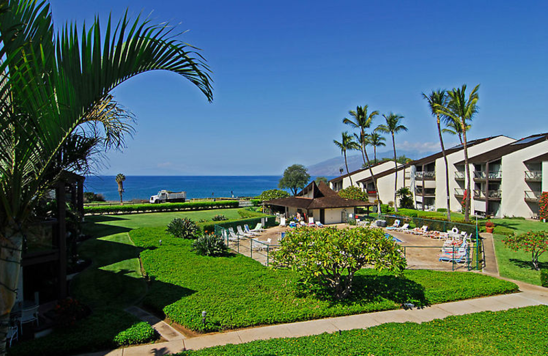 Exterior view of Hale Kamaole Condos.