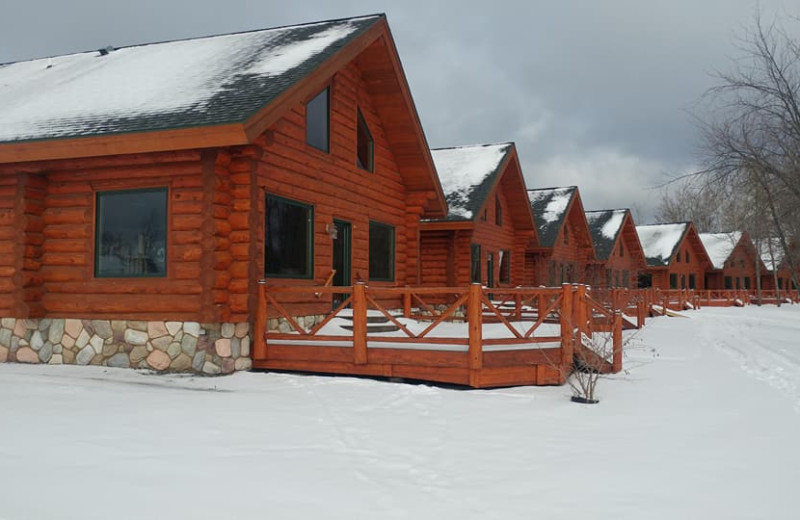 Exterior view of Zippel Bay Resort.