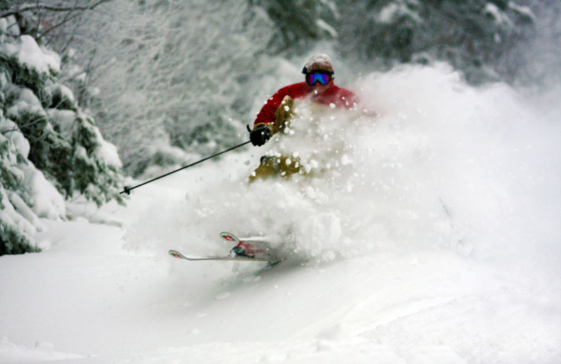 Skiing near Eastern Slope Inn Resort.