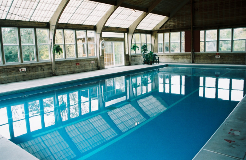 Indoor pool at Heartland Spa & Fitness Resort.