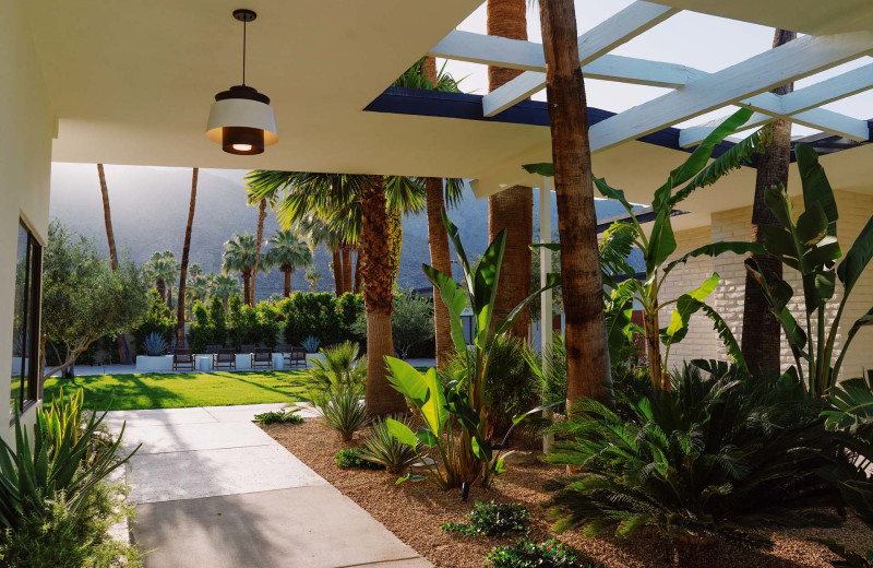 Patio at Azure Sky Resort.