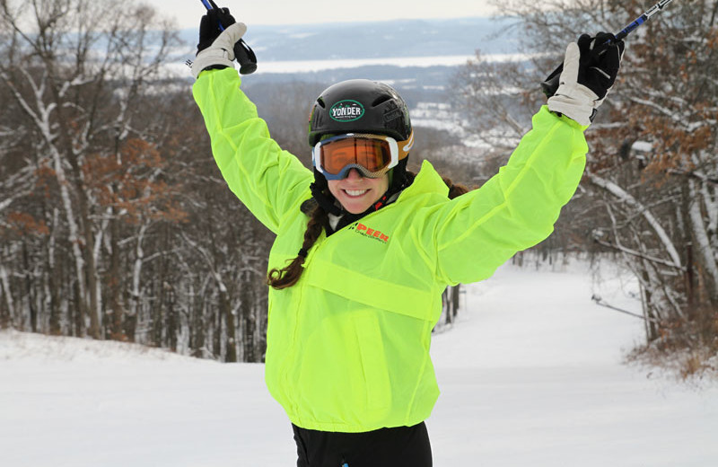 Skiing at Devils Head Resort & Convention Center.
