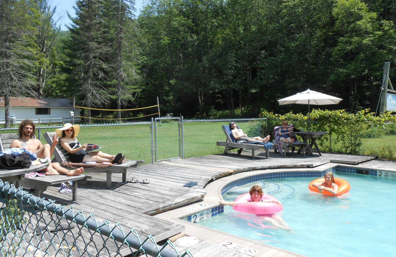 Outdoor pool at Cold Spring Lodge.