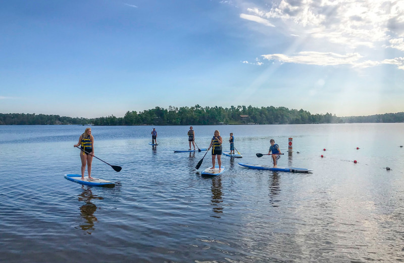 Paddle board at Cragun's Resort and Hotel on Gull Lake.
