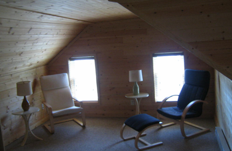 Attic space at Myers Cave Resort.