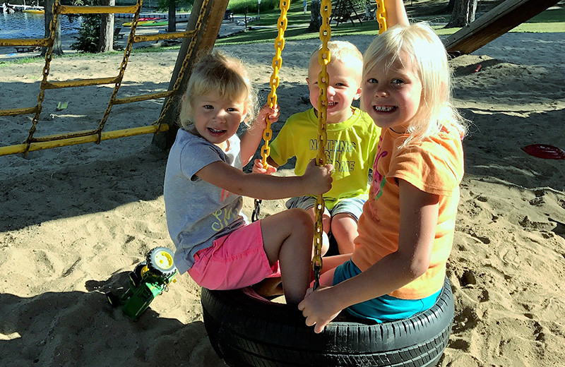 Playground at Lakewood Lodge.
