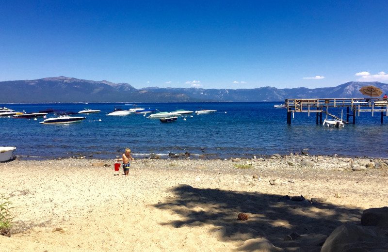 Beach at Chinquapin.