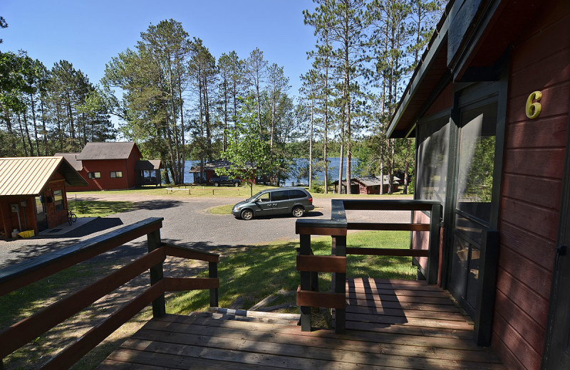 Exterior view of Delta Lodge.