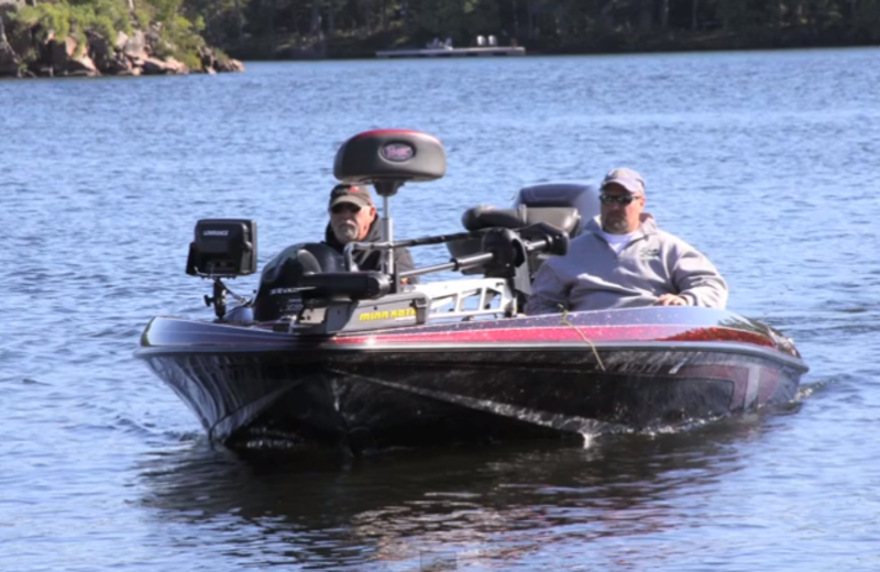 Fishing at Lunge Lodge