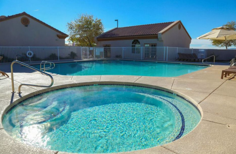 Resort pool at Roberts Resorts.