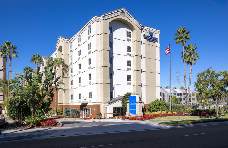 Exterior view of Candlewood Suites Anaheim - Resort Area.