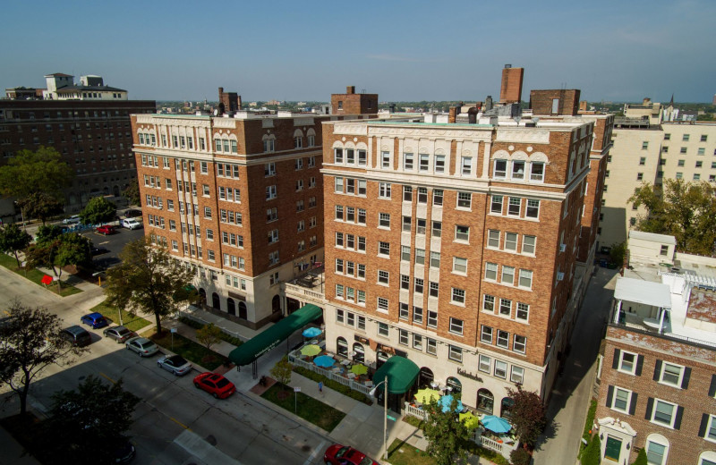 Exterior view of The Knickerbocker.