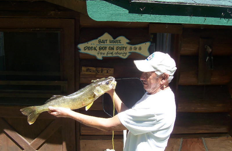 Fishing at Anderson's Northland Lodge.