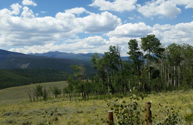 Scenic view at Tomahawk Guest Ranch.