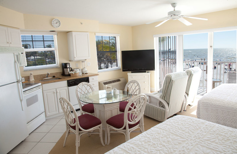 Guest room at Edison Beach House.