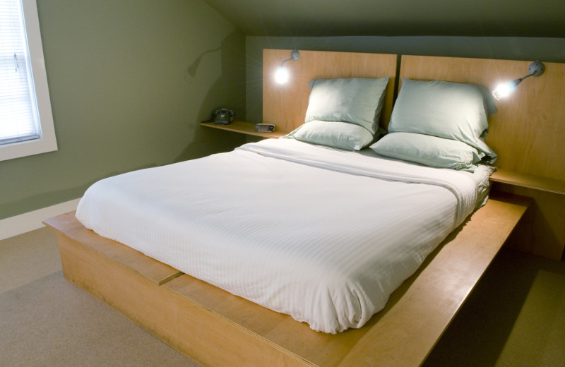 Guest bedroom at Inn On Columbia.