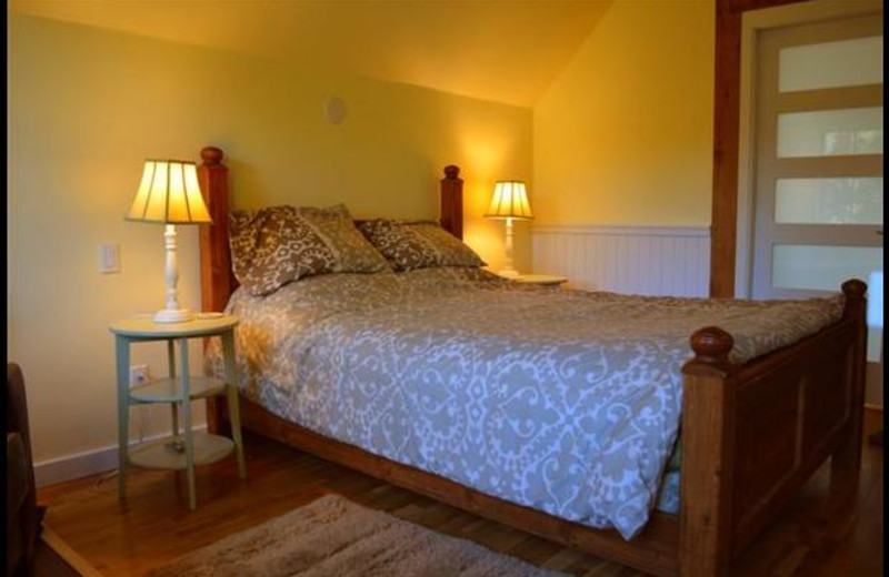 Bedroom at Sutton Cottage.