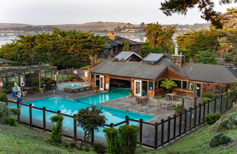 Outdoor pool at The Inn at the Tides.