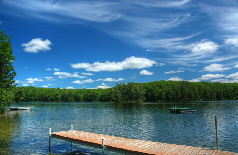 Lake view at White Birch Village Resort.