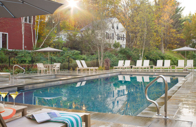 Outdoor pool at The Green Mountain Inn.