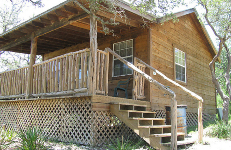 Cabin Exterior at Hill Country Resort