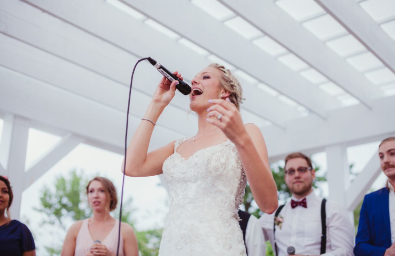 Wedding at Quarterdeck Resort.