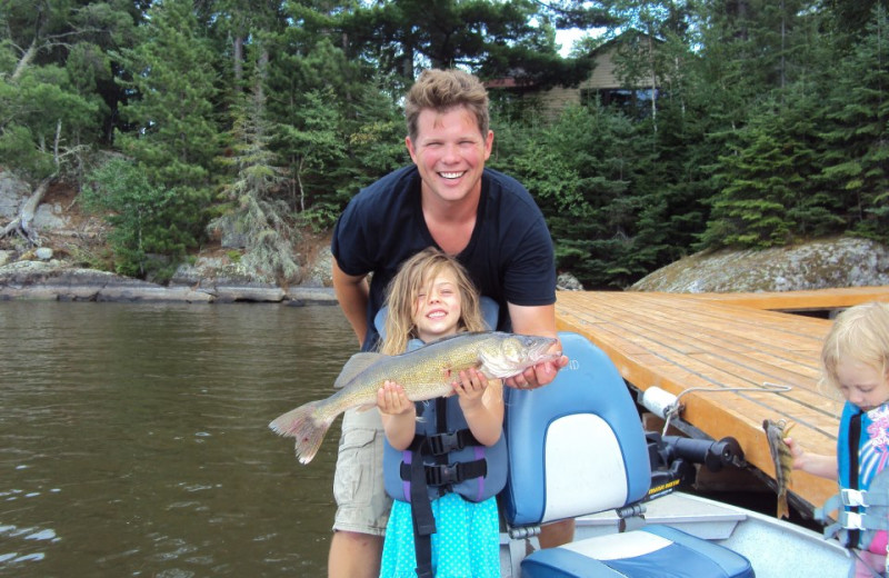 Fishing at Century Lodge