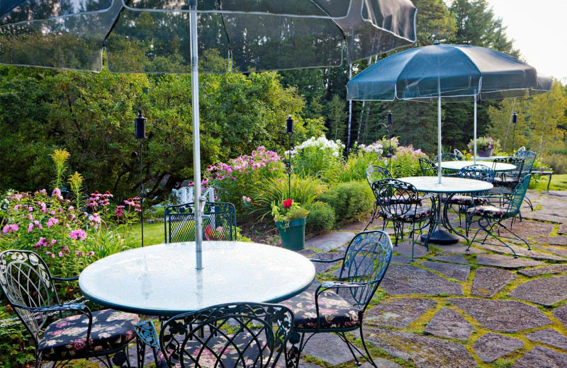 Patio at Adair Country Inn.