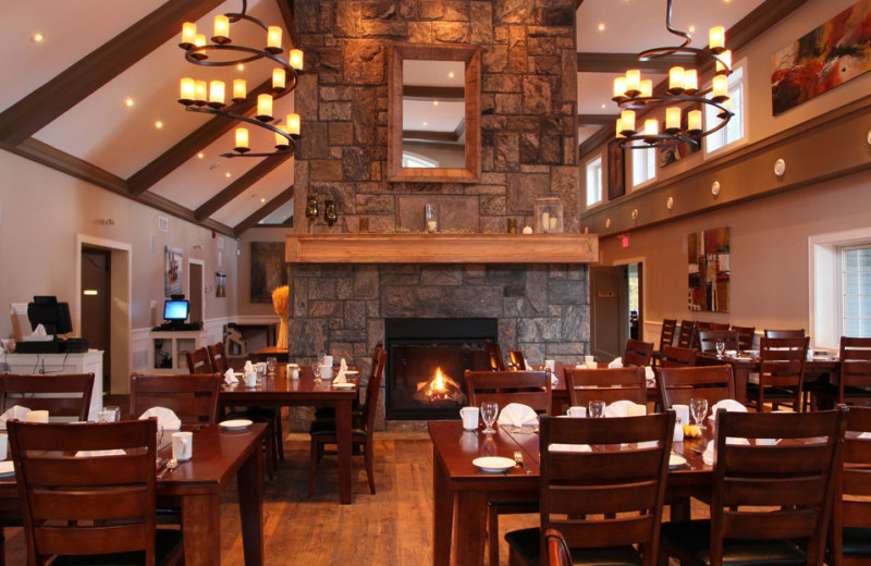 Dining at Patterson Kaye Resort.