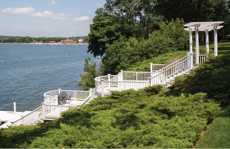 Lake view at Harbor Shores on Lake Geneva.