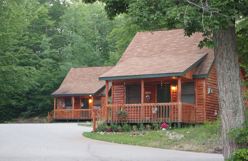 Cabin Exterior at Benjamin's Beaver Creek Resort