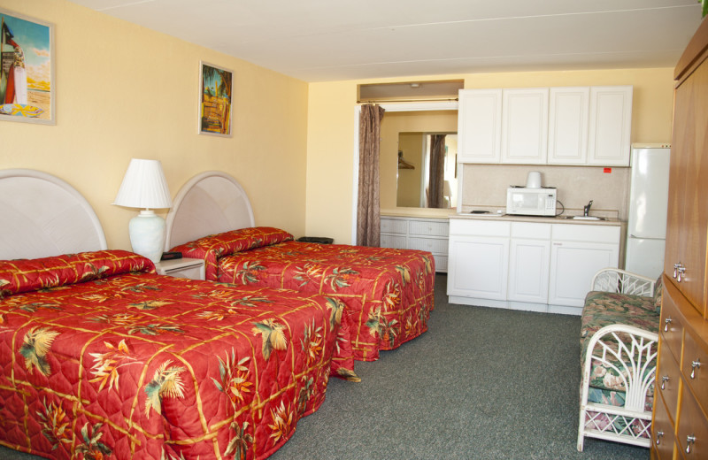 Guest bedroom at Granada Ocean Resort.