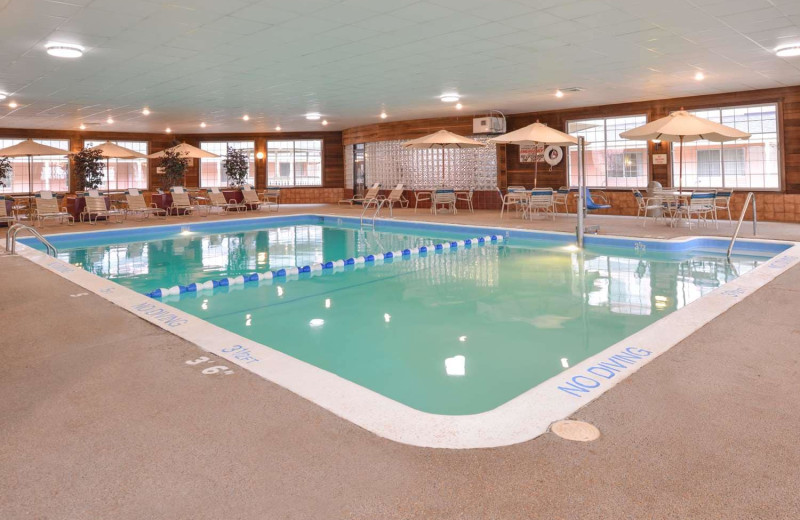 Indoor pool at Best Western Greenfield Inn.