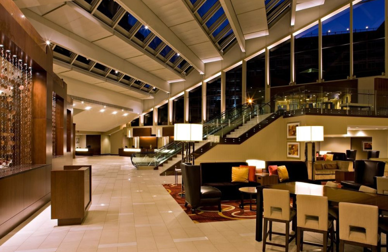 Lobby at Hyatt Regency Washington on Capitol Hill.